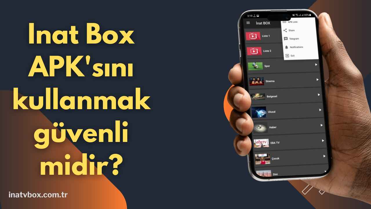Inat Box APK'sını kullanmak güvenli midir